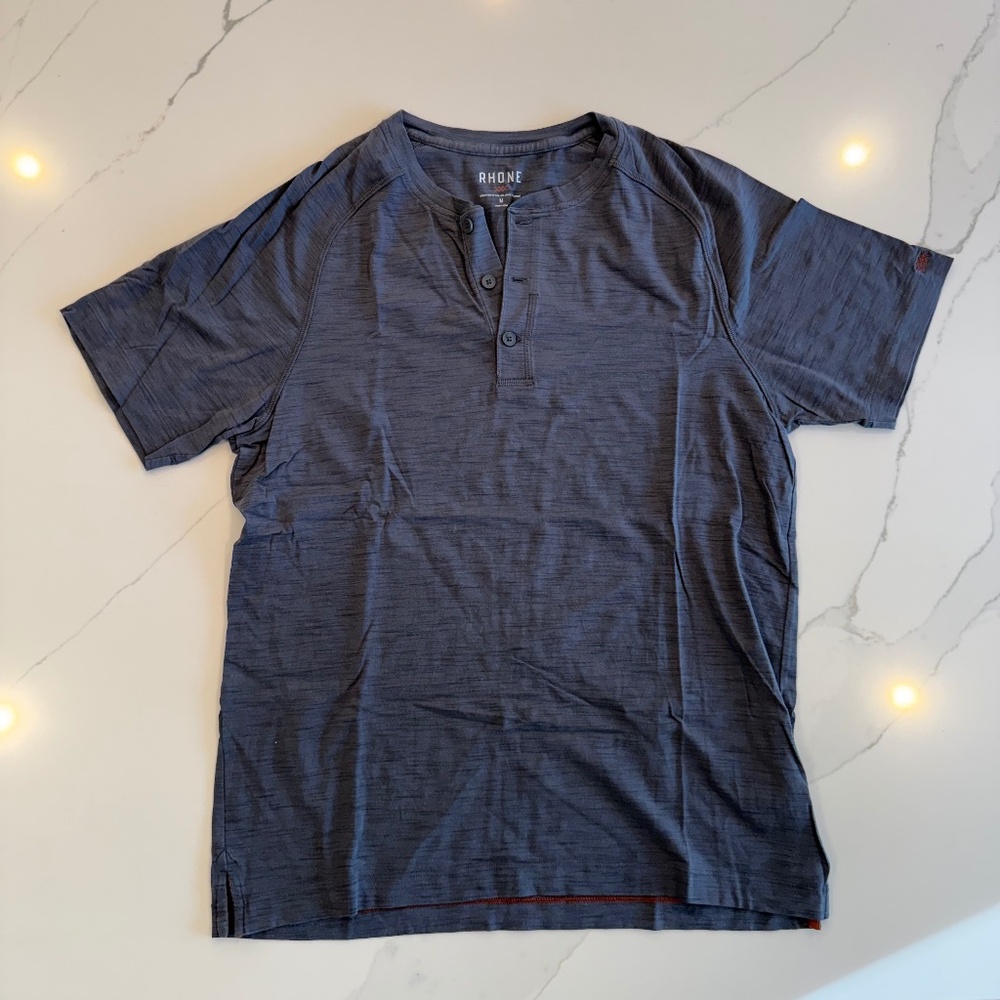 Rhone Retreat Short-Sleeve Henley Shirt